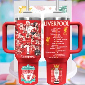 Liverpool FC Premier League Champions Squad Signature Fan Edition Insulated Cup Tumbler Liverpool FC Premier League Champions Squad Signature Fan Edition Insulated Cup Tumbler