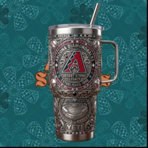 Arizona Diamondbacks Desert Strike Legacy Established 1998 Vintage Baseball Gifts for Fans Tumbler