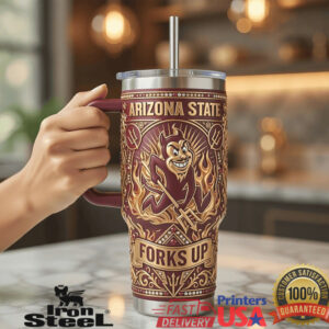 Arizona State Sun Devils Desert Inferno Edition 40oz Sparky Tumbler