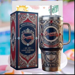 Atlanta Braves Country Legacy Luxury Clubhouse Edition Est 1871 Vintage Style Gift For Fans Tumbler