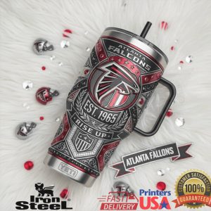 Atlanta Falcons NFL Football Est 1965 Rise Up Vintage Sports Fan Men Women Tumbler