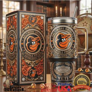 Baltimore Orioles Oriole Park Established 1901 Baseball Sports Fan Classic Tumbler