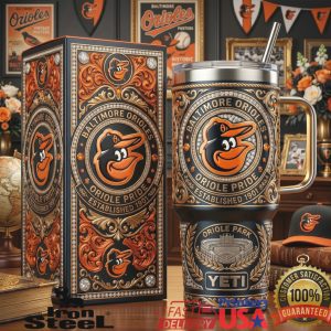 Baltimore Orioles Oriole Park Established 1901 Baseball Sports Fan Classic Tumbler