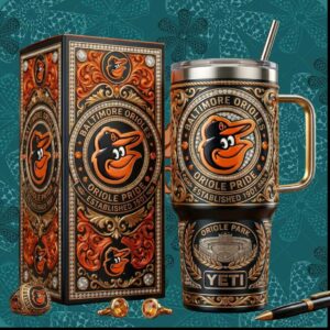 Baltimore Orioles Oriole Pride Established 1901 Luxury Clubhouse Edition Style Gift For Fans Tumbler