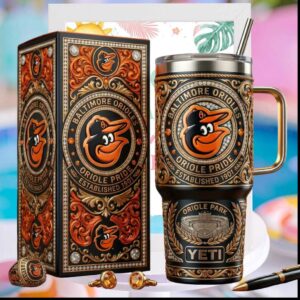 Baltimore Orioles Oriole Pride Established 1901 Luxury Clubhouse Edition Style Gift For Fans Tumbler