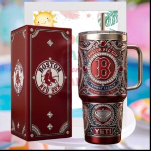 Boston Red Sox Fenway Legacy Est 1901 Diamond Edition Gifts for Fans Tumbler