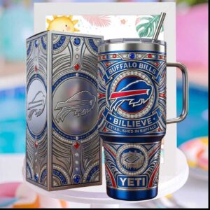 Buffalo Bills Billieve Established In Buffalo Luxury Sports Gifts for Men Tumbler