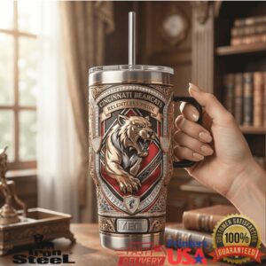 Cincinnati Bearcats Relentless Pride Collegiate Legacy Collector 40oz Insulated Handle Travel