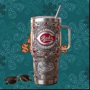Cincinnati Reds Heritage Legacy Established 1882 Luxury Clubhouse Edition Gift For Baseball Fans Tumbler