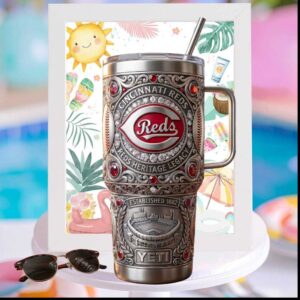 Cincinnati Reds Heritage Legacy Established 1882 Luxury Clubhouse Edition Gift For Baseball Fans Tumbler