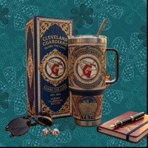 Cleveland Guardians Guard The Land Luxury Clubhouse Edition Est 1901 Gift For Baseball Fans Tumbler