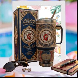 Cleveland Guardians Guard The Land Luxury Clubhouse Edition Est 1901 Gift For Baseball Fans Tumbler
