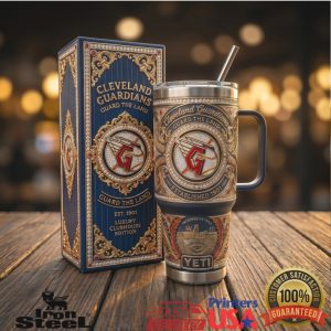 Cleveland Guardians Guard The Land Luxury Clubhouse Edition Vintage Baseball Fan Gift Tumbler
