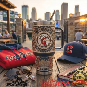 Cleveland Guardians Guard The Land Luxury Clubhouse Edition Vintage Baseball Fan Gift Tumbler