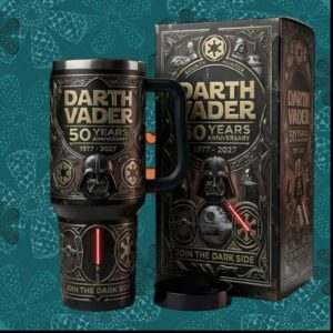 Darth Vader 50 Years Anniversary 1977 2027 Galactic Empire Tumbler