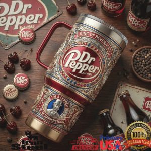 Dr Pepper King of Beverages Vintage So Misunderstood Soda Fans Gift Tumbler