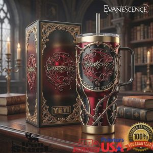Evanescence Bring Me To Life Gothic Rose Thorns Sculpted Tumbler