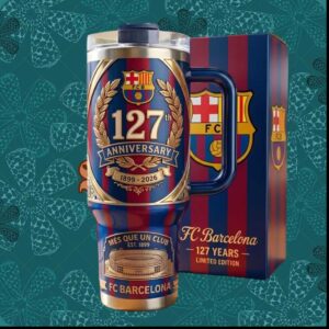 FC Barcelona 127th Anniversary 1899 2026 Soccer Football Club Tumbler