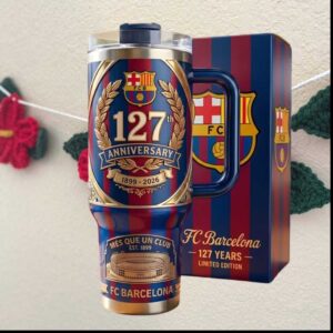 FC Barcelona 127th Anniversary 1899 2026 Soccer Football Club Tumbler