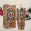 Star Wars 50th Anniversary 1977 2027 Galactic Movie Characters Silver Tumbler Star Wars 50th Anniversary 1977 2027 Galactic Movie Characters Silver Tumbler