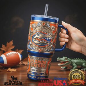 Florida Gators Saturday In The Swamp Legacy Vintage College Football Fans Gameday Tumbler