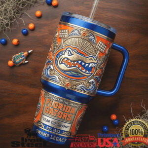 Florida Gators Saturday In The Swamp Legacy Vintage College Football Fans Gameday Tumbler