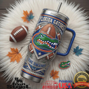 Florida Gators The Swamp Dynasty Edition 40oz Football Fan Tumbler