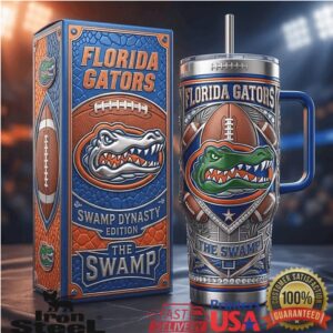 Florida Gators The Swamp Dynasty Edition 40oz Football Fan Tumbler