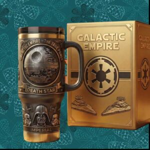 Galactic Empire Death Star True Power Imperial Darth Vader 40oz Tumbler