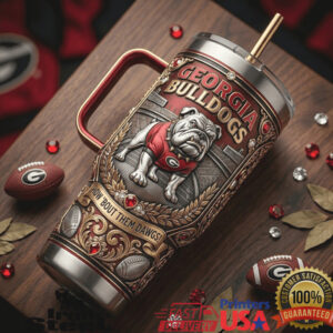 Georgia Bulldogs How 'Bout Them Dawgs Red Gold Heritage Series Tumbler