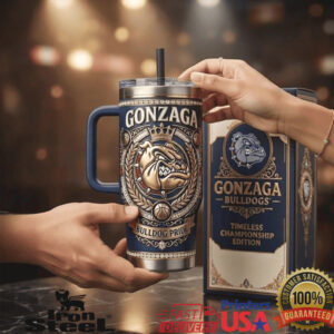 Gonzaga Bulldogs Timeless Championship Edition 40oz Insulated Tumbler