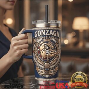 Gonzaga Bulldogs Timeless Championship Edition Bulldog Pride Vintage College Basketball Tumbler