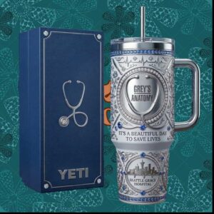 Grey's Anatomy Seattle Grace Hospital It's A Beautiful Day To Save Lives Tumbler