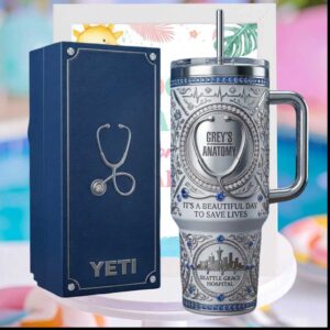 Grey's Anatomy Seattle Grace Hospital It's A Beautiful Day To Save Lives Tumbler