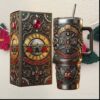 Iowa Hawkeyes State Pride Gold Stained Glass Retro Home Decor Gift Stainless Steel Insulated Tumbler Iowa Hawkeyes State Pride Gold Stained Glass Retro Home Decor Gift Stainless Steel Insulated Tumbler