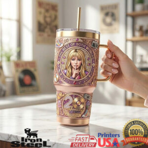 Hannah Montana The Best of Both Worlds 20th Anniversary Retro Concert Tumbler