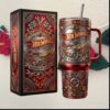 Kansas Jayhawks Rock Chalk Blue Red Gold Jeweled Collegiate Sports Fans Stainless Steel Insulated Tumbler Kansas Jayhawks Rock Chalk Blue Red Gold Jeweled Collegiate Sports Fans Stainless Steel Insulated Tumbler