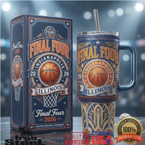 Illinois Fighting Illini 2026 NCAA Men's Final Four Indianapolis Tumbler