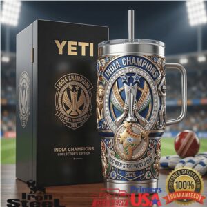 India Champions 2026 ICC Men's T20 World Tumbler Collector's Edition Tumbler