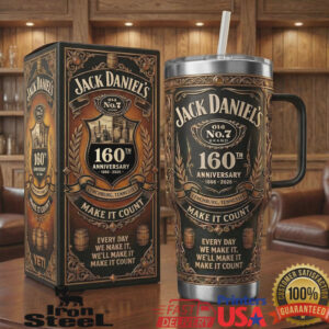 Jack Daniel’s 160th Anniversary Collector’s 40oz Insulated Tumbler