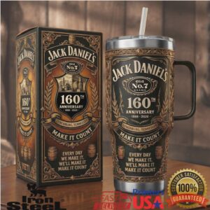 Jack Daniel’s 160th Anniversary Collector’s 40oz Insulated Tumbler