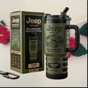 Jeep 85th Anniversary Collector Edition 1941 2026 Legend Elite Off Road Adventure Tumbler