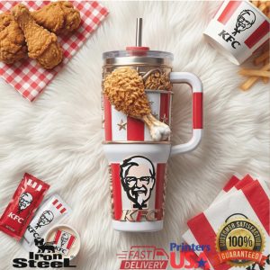KFC Kentucky Fried Chicken Colonel Sanders Original Recipe Fast Food Tumbler
