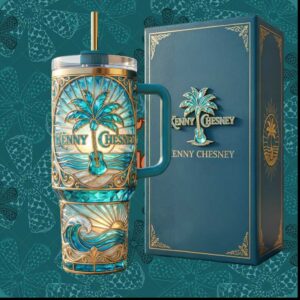 Kenny Chesney Sun Goes Down Tour Beach Vibe Country Music Gift Stainless Steel Insulated Tumbler