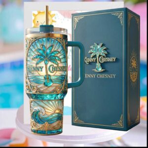Kenny Chesney Sun Goes Down Tour Beach Vibe Country Music Gift Stainless Steel Insulated Tumbler