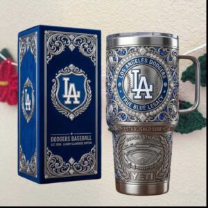 Los Angeles Dodgers True Blue Legacy Established 1958 Stadium Edition Luxury Tumbler