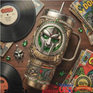 MF DOOM All Caps Operation Doomsday Vintage Hip Hop Fan Gift Stainless Steel Insulated Tumbler