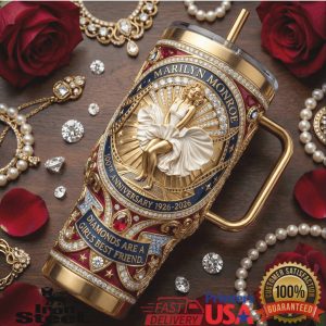 Marilyn Monroe 100th Anniversary 1926 2026 Diamonds Are A Girls Best Friend Tumbler