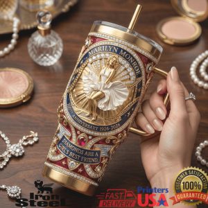 Marilyn Monroe 100th Anniversary 1926 2026 Diamonds Are A Girls Best Friend Tumbler