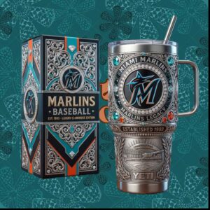 Miami Marlins Legacy Established 1993 Luxury Clubhouse Edition Vintage Style Gift For Fans Tumbler